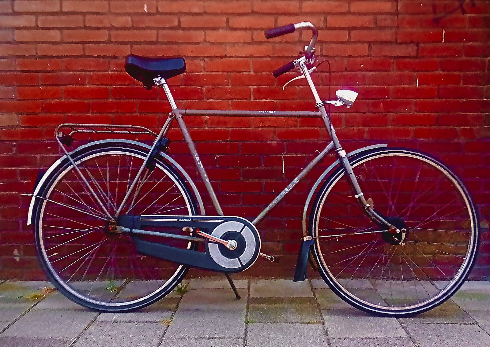 Gazelle Primeur herenfiets - Singlespeed - Terugtraprem, Fietsen en Brommers, Fietsen | Heren | Herenfietsen, Ophalen, Terugtraprem