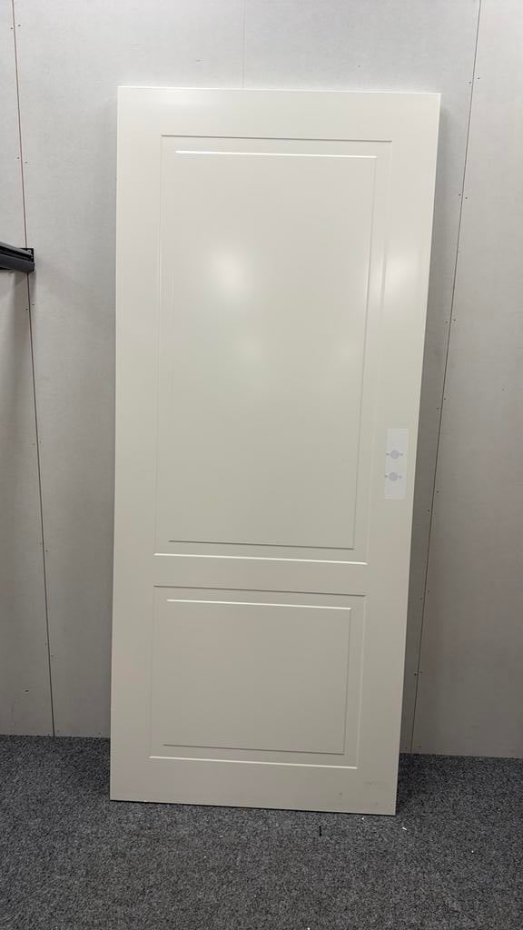Mp 325 witte opdekdeur 211,5/83cm, Doe-het-zelf en Verbouw, Deuren en Horren, Zo goed als nieuw, Binnendeur, 200 tot 215 cm, Ophalen