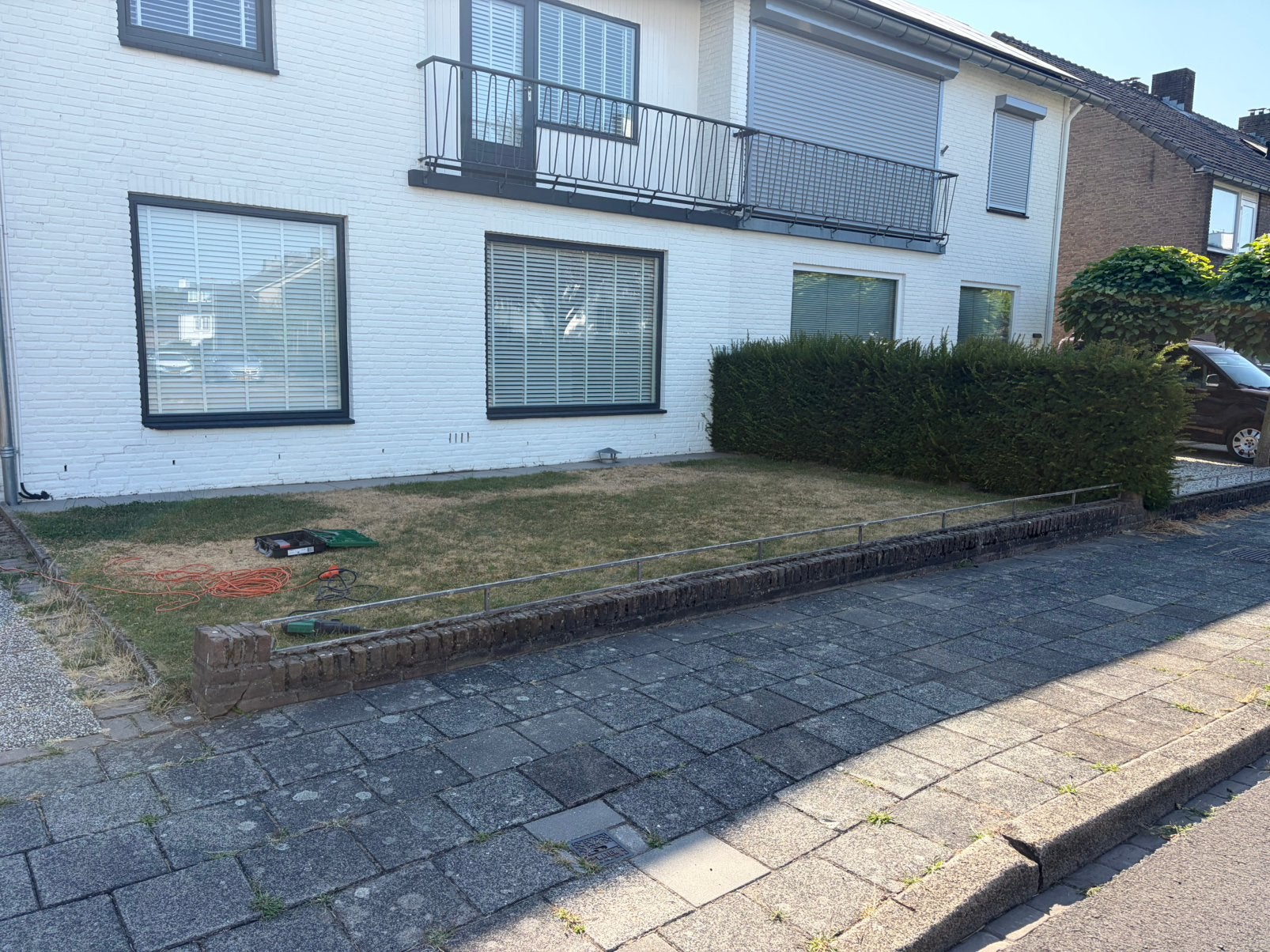 IJzeren hekwerk 7 meter GRATIS, Tuin en Terras, Ophalen, Gebruikt, IJzer, Sierhekwerk