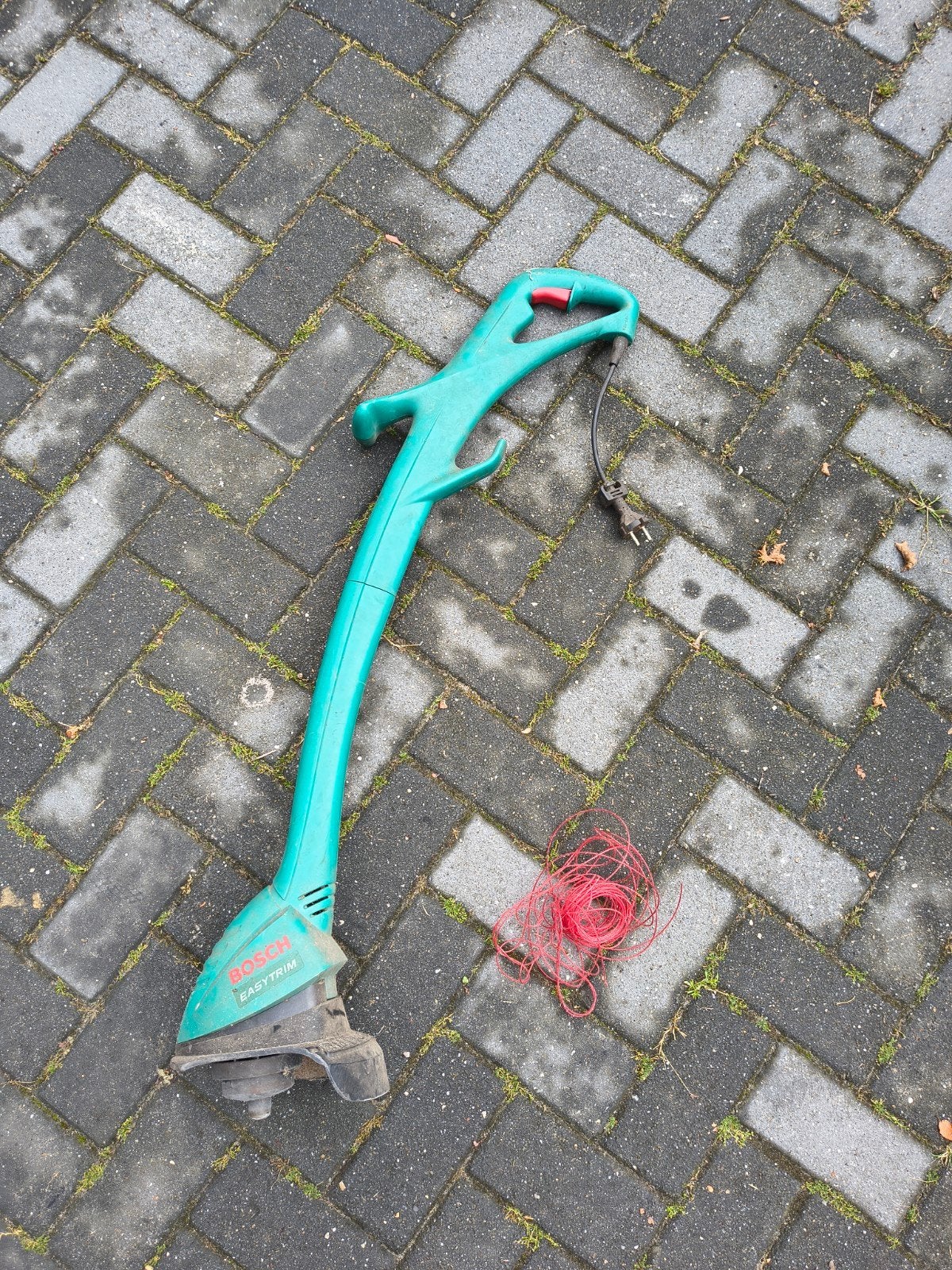 Bosch EasyTrim grastrimmer - Elektrisch, Ophalen, Gebruikt, 30 tot 50 cm, Bosch