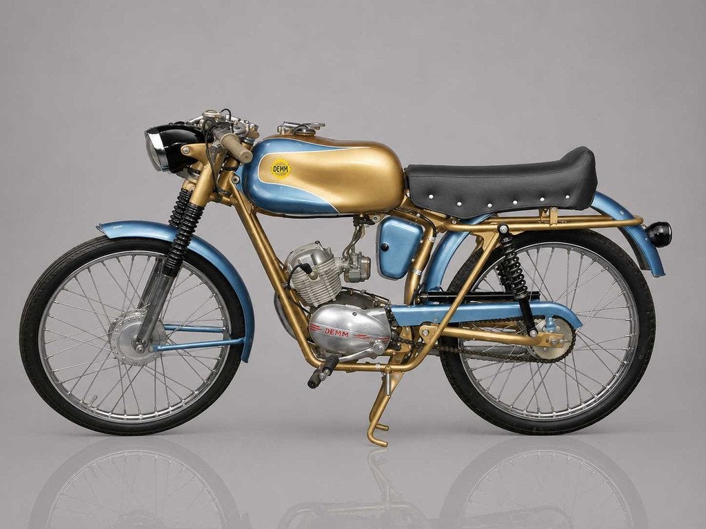 1957 Demm 50cc Moped #1 | Italian Classic Moped, Overige merken, Overige carrosserieën, Overige brandstoffen, Bedrijf