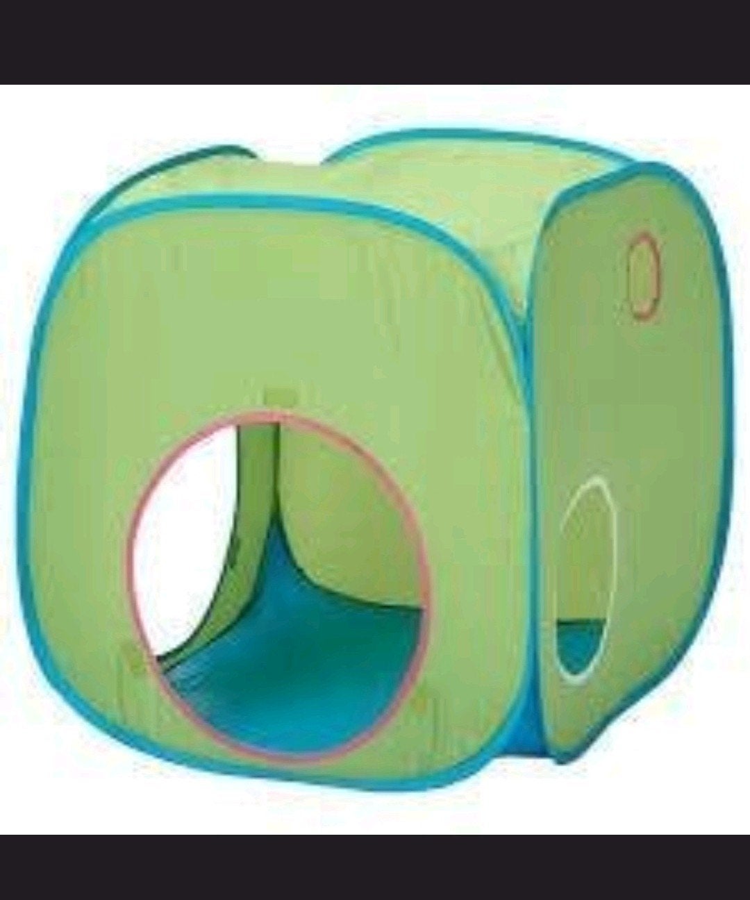IKEA BUSA groene kunststof Speeltent 65 x 65 cm 75 cm hoog, Ophalen of Verzenden