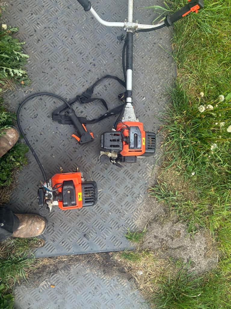 Bosmaaier met reserve motor - ideaal voor de klusser, Ophalen of Verzenden, Gebruikt, 30 tot 50 cm, Benzine