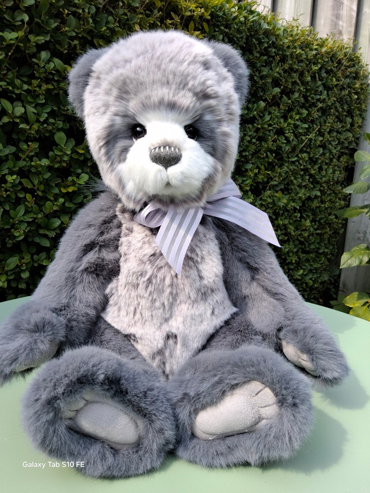 Charlie Bears Panda "Zadie" - 38 cm - Zo goed als nieuw, Verzamelen, Beren en Cherished Teddies, Ophalen of Verzenden, Zo goed als nieuw