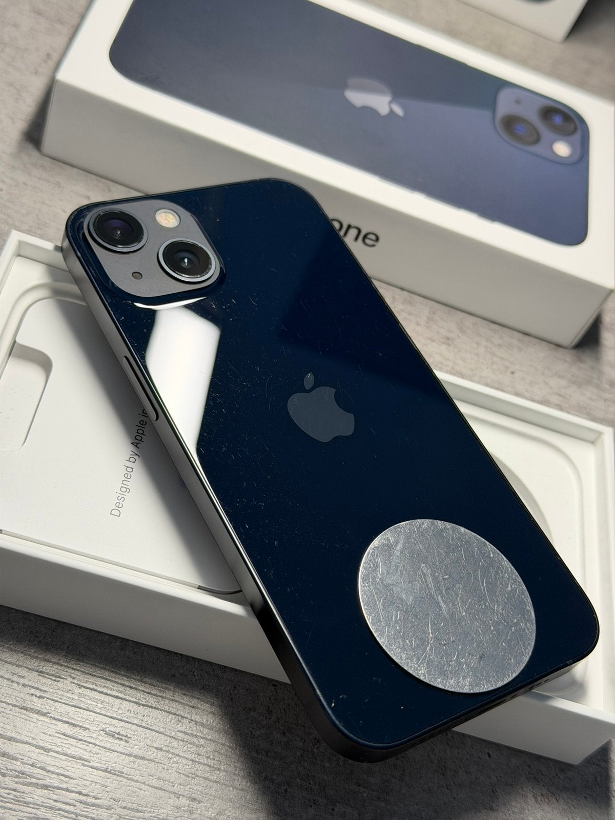  Apple iphone 13 Midnight 128GB Zeer netjes, Apple, Zwart, IPhone 13, Ophalen of Verzenden
