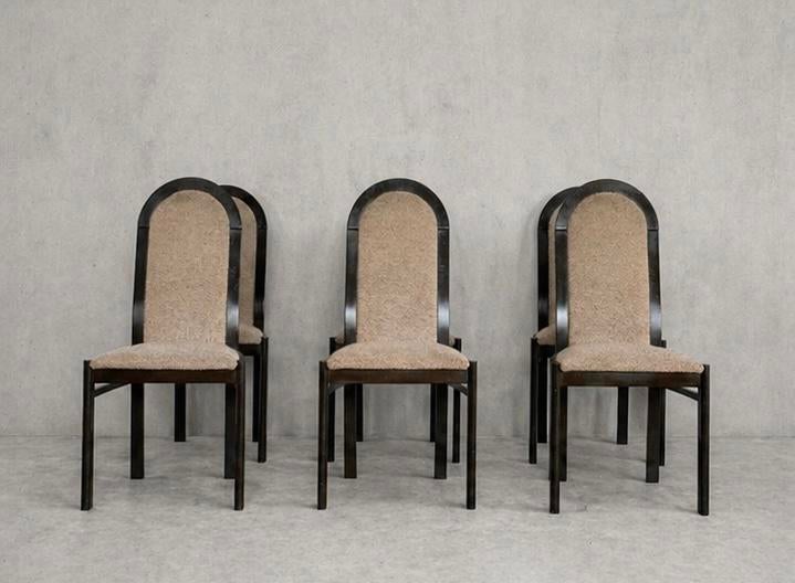 Vintage stoelen, Ophalen of Verzenden, Zo goed als nieuw, Zwart