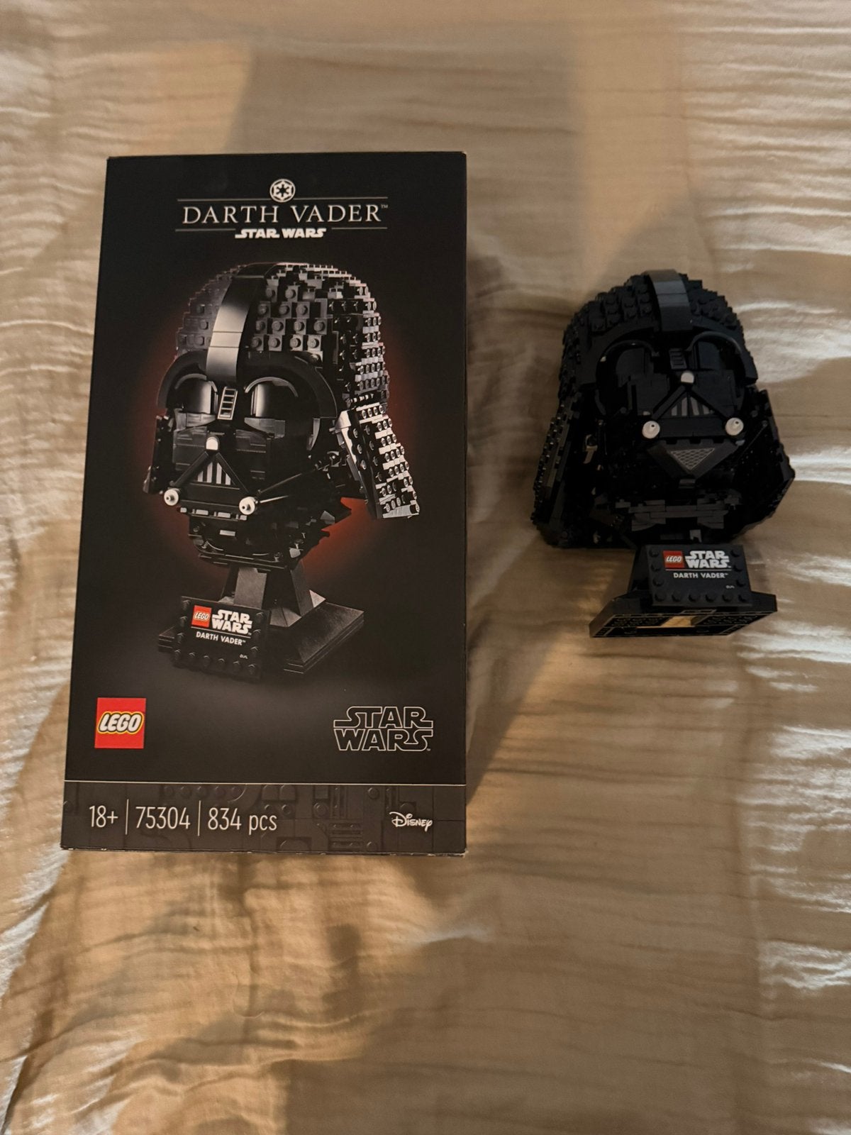 Darth vader lego set, Ophalen of Verzenden, Zo goed als nieuw, Actiefiguurtje
