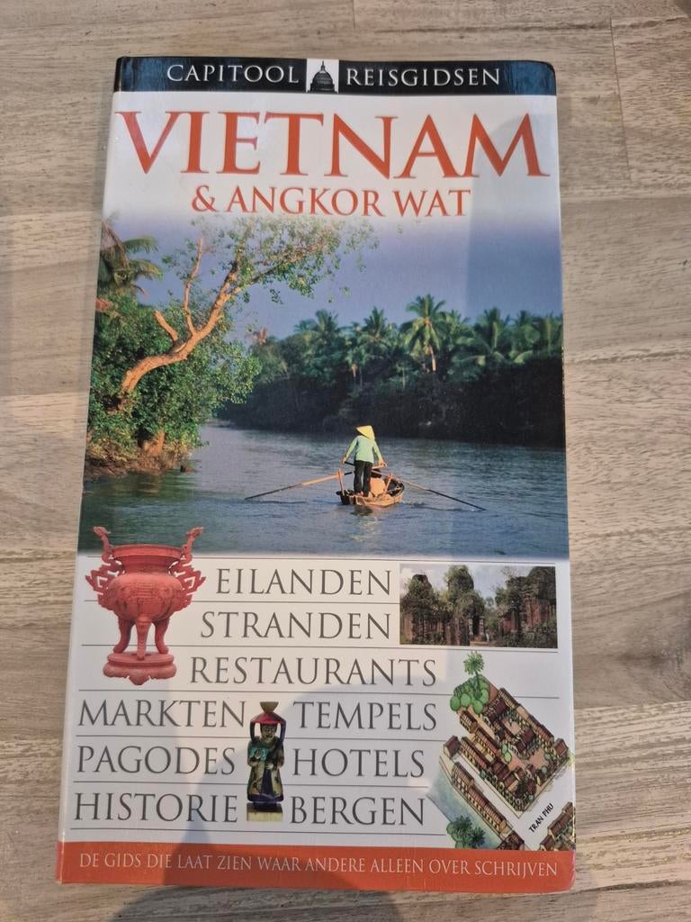Capitool Reisgids Vietnam & Angkor Wat, Boeken, Capitool, Ophalen of Verzenden, Zo goed als nieuw, Azië