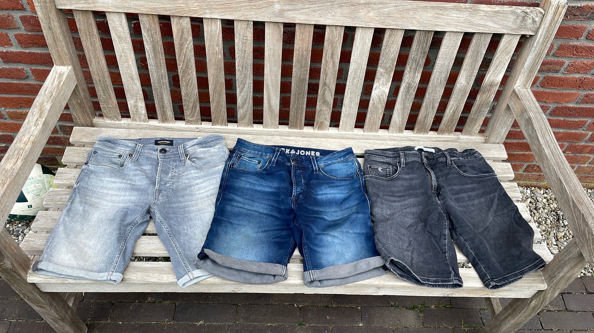 3 korte broeken heren maat XS 170 o.a. Calvin Klein, Ophalen of Verzenden, Zo goed als nieuw, Maat 46 (S) of kleiner, Blauw
