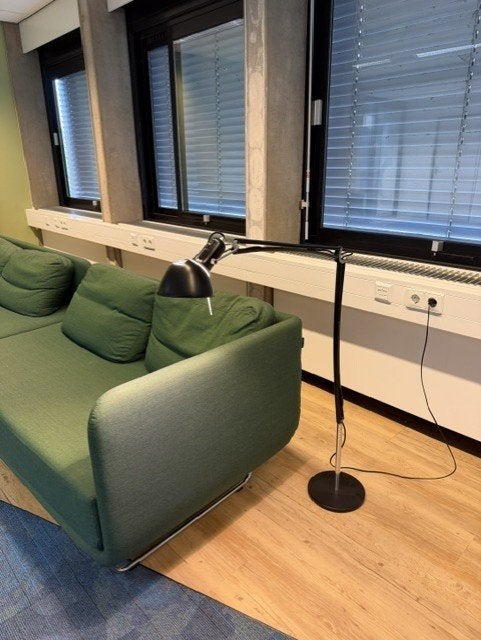 Design vloerlamp Lumina Naomi Terra – 2 stuks, Ophalen of Verzenden, Gebruikt, Metaal, 150 tot 200 cm