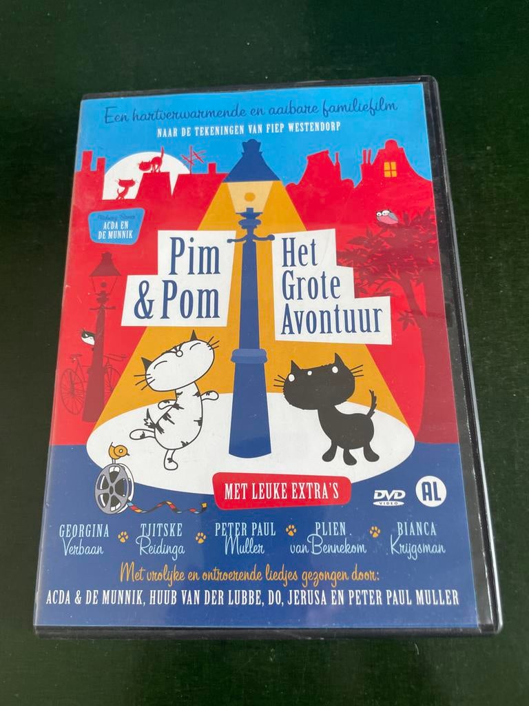 Pim & Pom: Het Grote Avontuur DVD - Familiefilm, Avontuur, Gebruikt, Alle leeftijden, Ophalen of Verzenden