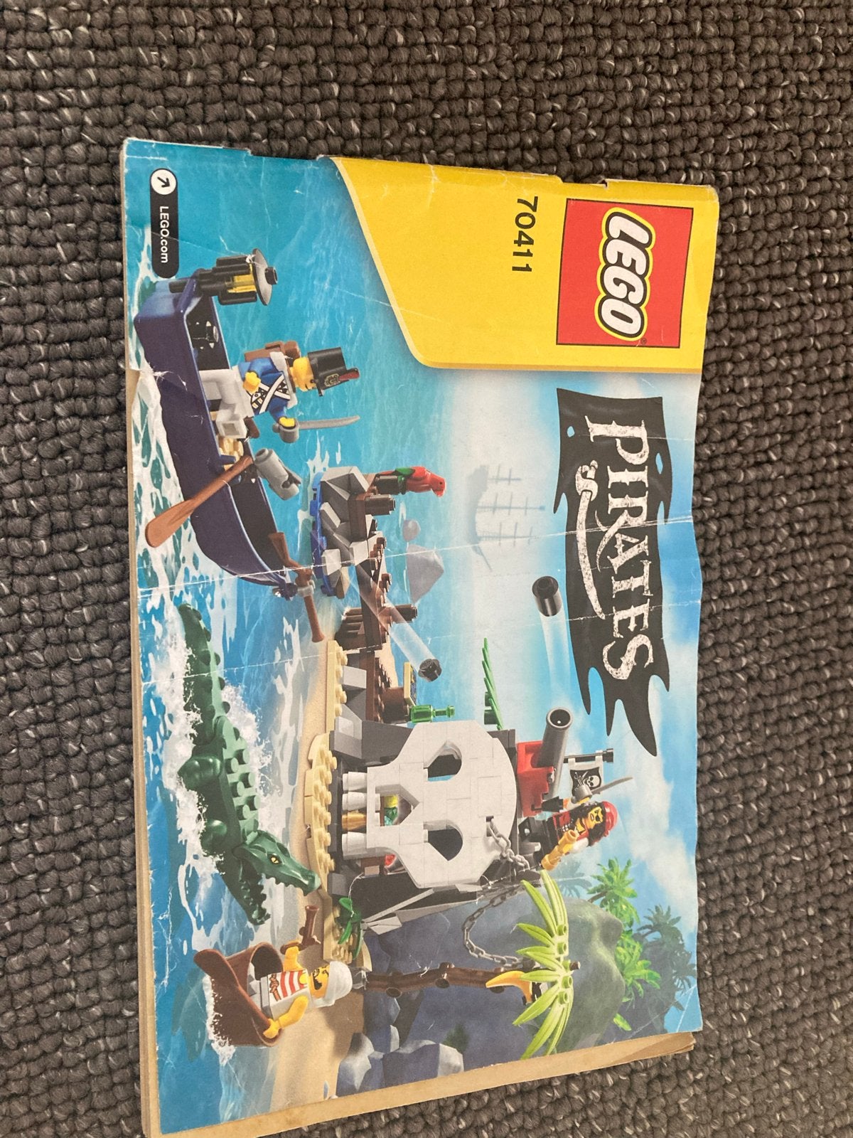 Lego Pirates 70411 - Schateiland (krokodil ontbreekt), Ophalen, Gebruikt, Lego, Pirates