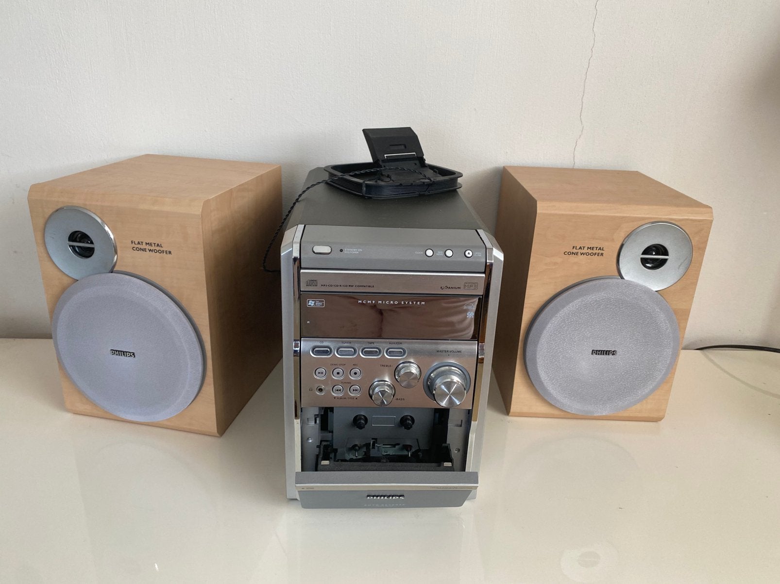Philips radio cassette cd speler, Audio, Tv en Foto, Ophalen, Gebruikt