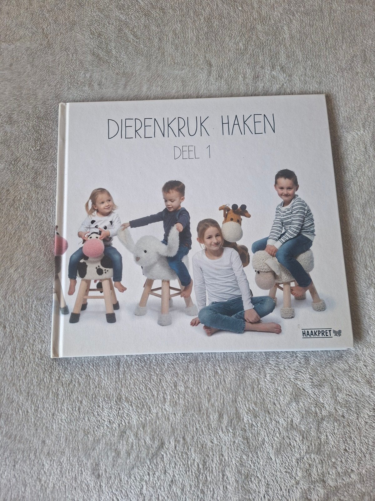 Dierenkruk Haken Deel 1 - Haakpret, Ophalen of Verzenden, Zo goed als nieuw, Breien en Haken, Geschikt voor kinderen