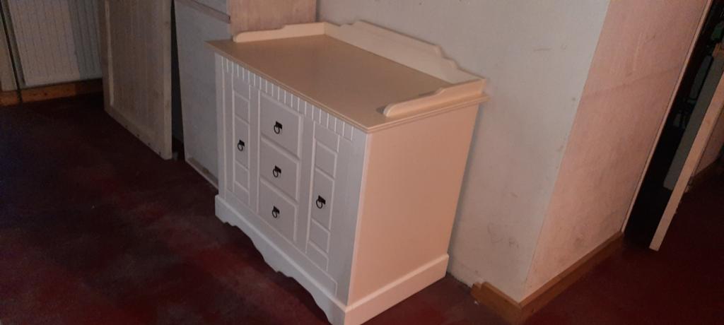Commode met lades en deurtjes, Gebruikt, 50 tot 70 cm, Ophalen of Verzenden, 100 cm of meer
