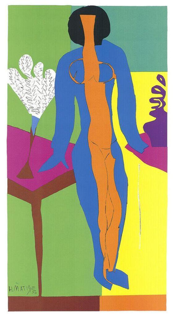 Matisse Offset kunstdruk " Zulma " Bildkunst Bonn 2001, Antiek en Kunst, Kunst | Litho's en Zeefdrukken, Ophalen of Verzenden