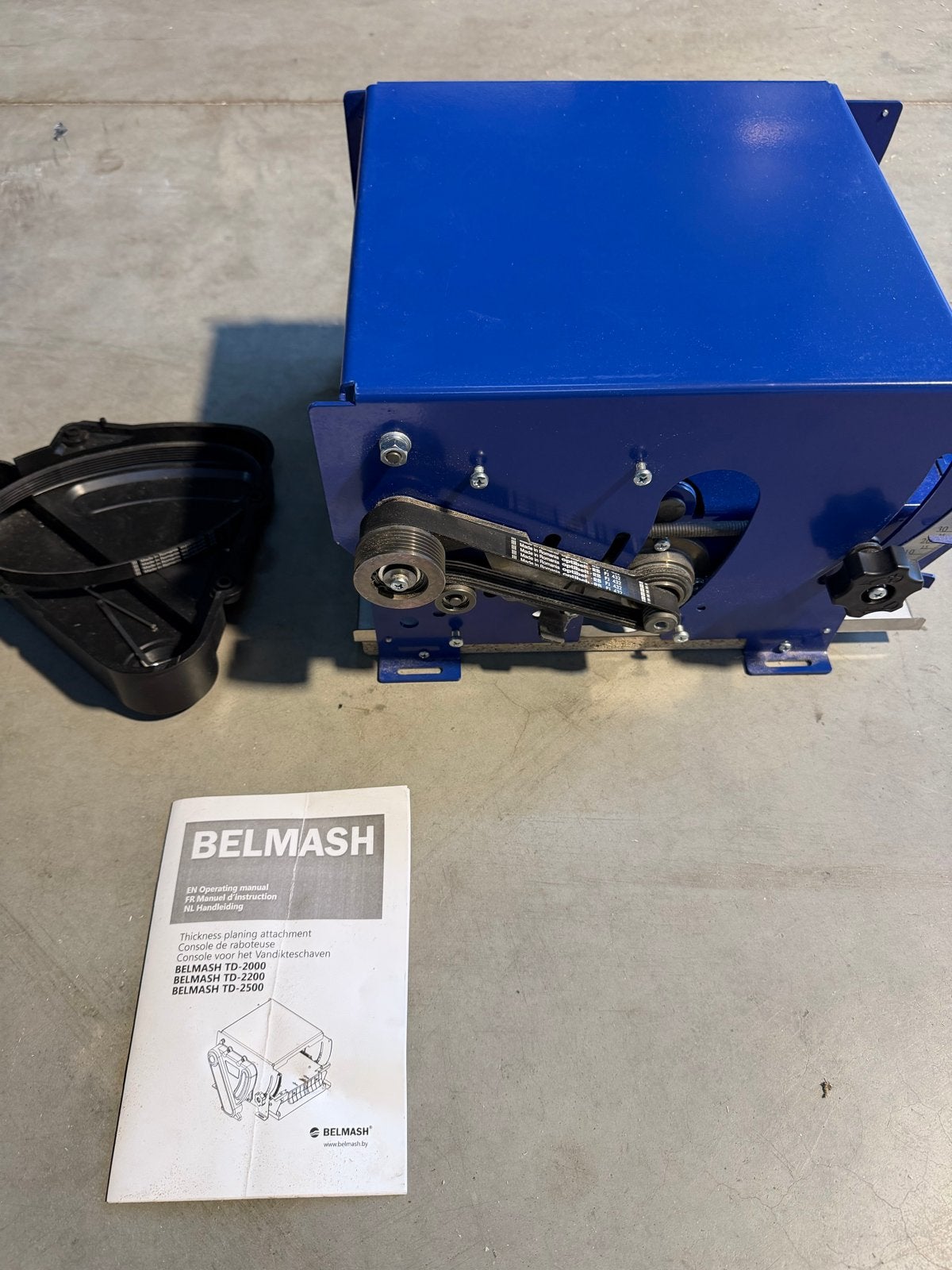 BELMASH TD-2000/2200/2500 Vlakbank opzetstuk, Doe-het-zelf en Verbouw, Ophalen, Zo goed als nieuw