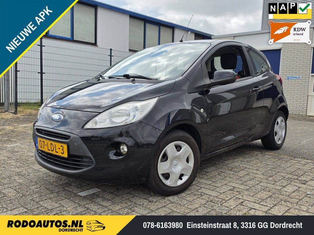 Ford Ka 1.2 Titanium Airco 140dkm Distr. vv ✅ (bj 2010), Gebruikt, 1242 cc, 4 cilinders, 4 stoelen