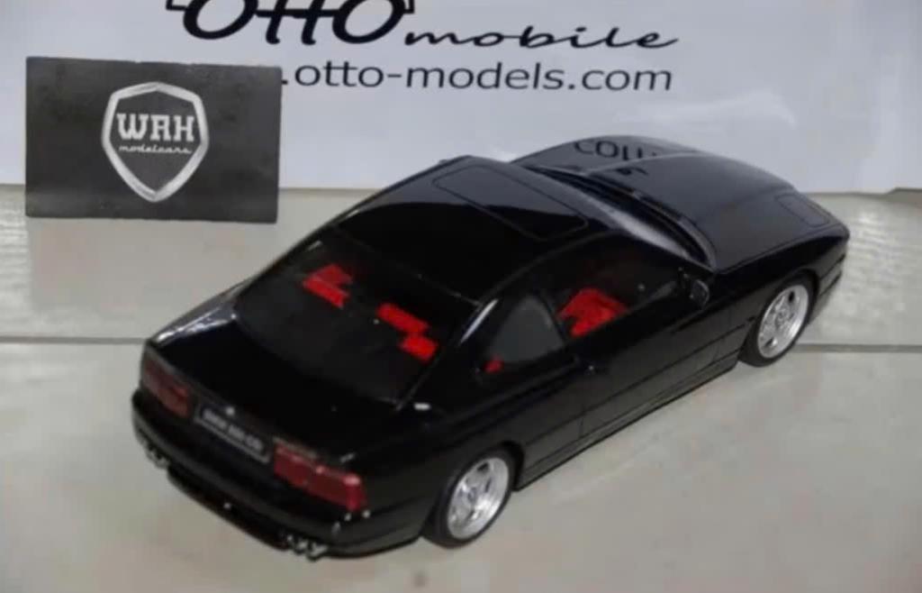 1:18 BMW 8 SERIE 850 CSI black Otto mobile OT904 in box WRH, Hobby en Vrije tijd, Modelauto's | 1:18, Verzenden, Zo goed als nieuw
