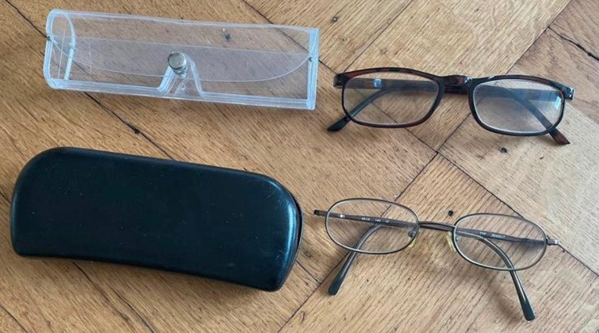 Leesbril +1 per bril, inclusief etui, Ophalen, Zo goed als nieuw, Bril, Overige merken