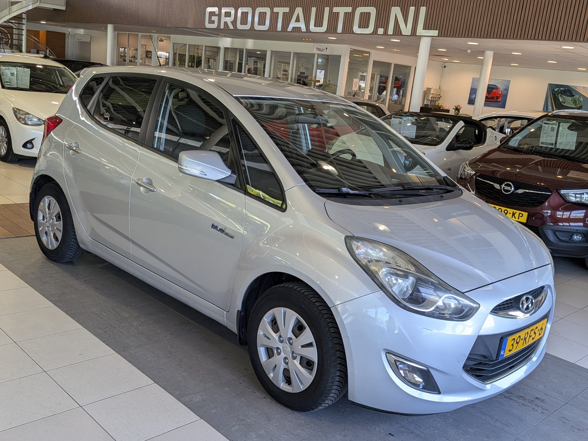 Hyundai ix20 1.4i i-Motion Airco, Cruise Control, Trekhaak,, Auto's, Voorwielaandrijving, Euro 5, Stof, Gebruikt