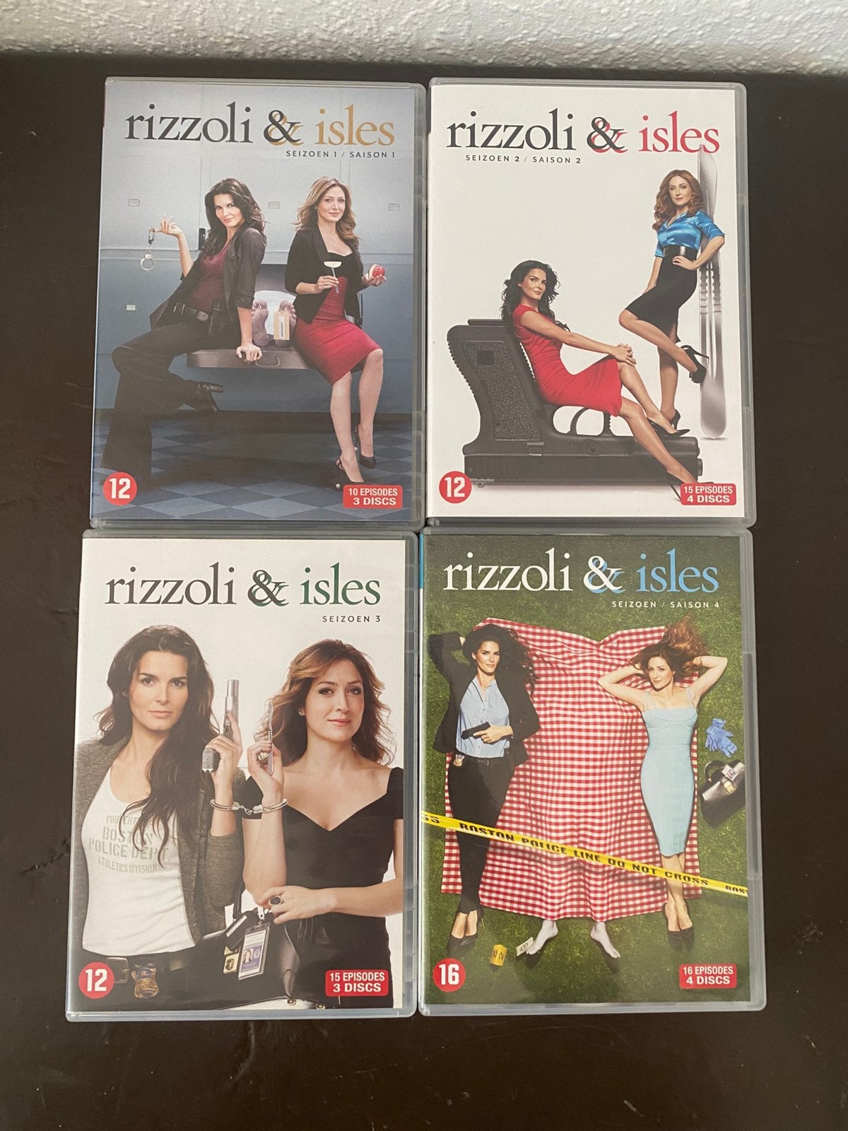 Rizzoli & Isles - Seizoen 1, 2, 3 en 4 (Compleet), Ophalen of Verzenden, Zo goed als nieuw