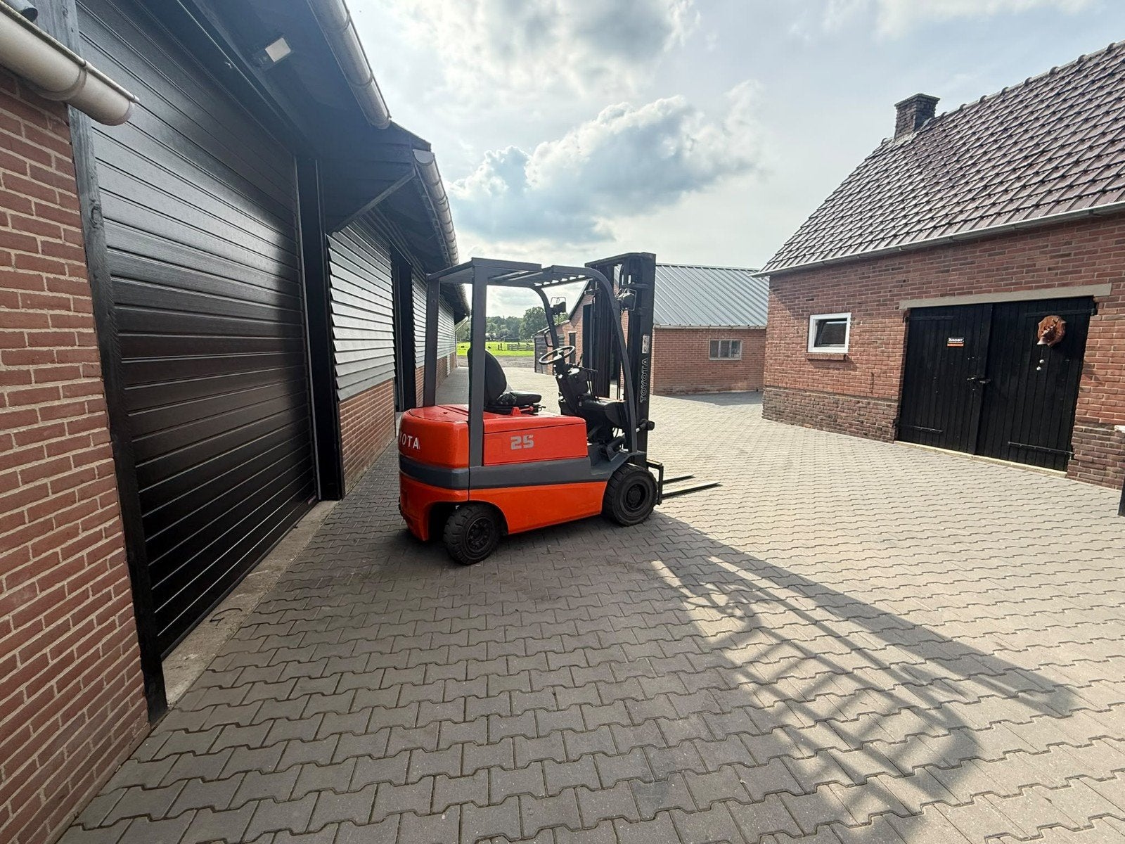 Toyota fbmf25 heftruck elektrische, Zakelijke goederen, Ophalen of Verzenden, Elektrisch, 2000 tot 3000 kg, TOYOTA