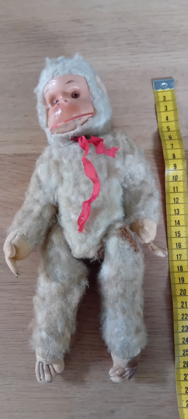 Vintage aap knuffel - Retro speelgoed, Antiek en Kunst, Antiek | Speelgoed, Ophalen of Verzenden