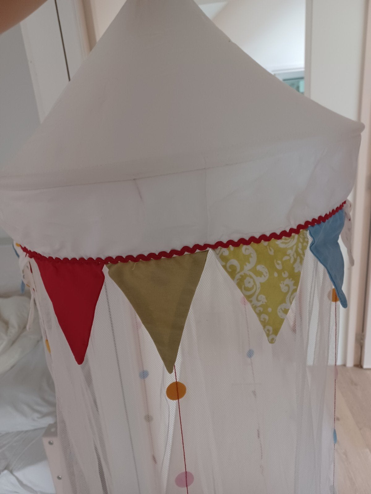 Klamboe babybed/kinderbed, Ophalen of Verzenden, Zo goed als nieuw, Klamboe