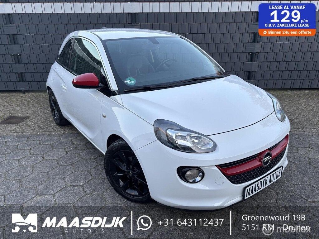 Opel Adam 1.4 PDC Carplay Stoel/Stuurverwarming Airco, Auto's, Opel, Bedrijf, Te koop, ADAM, ABS, Airconditioning, Android Auto