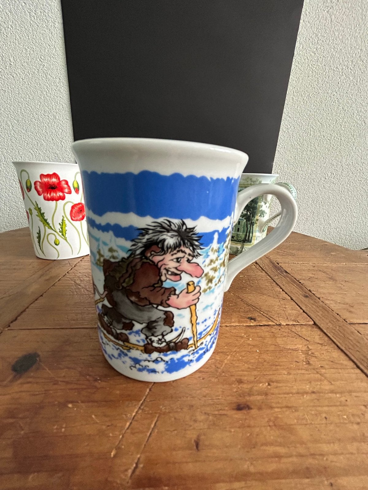 Theemokken / Bekers Pirselein 2 stuks, Huis en Inrichting, Keuken | Servies, Ophalen of Verzenden, Zo goed als nieuw, Overige stijlen