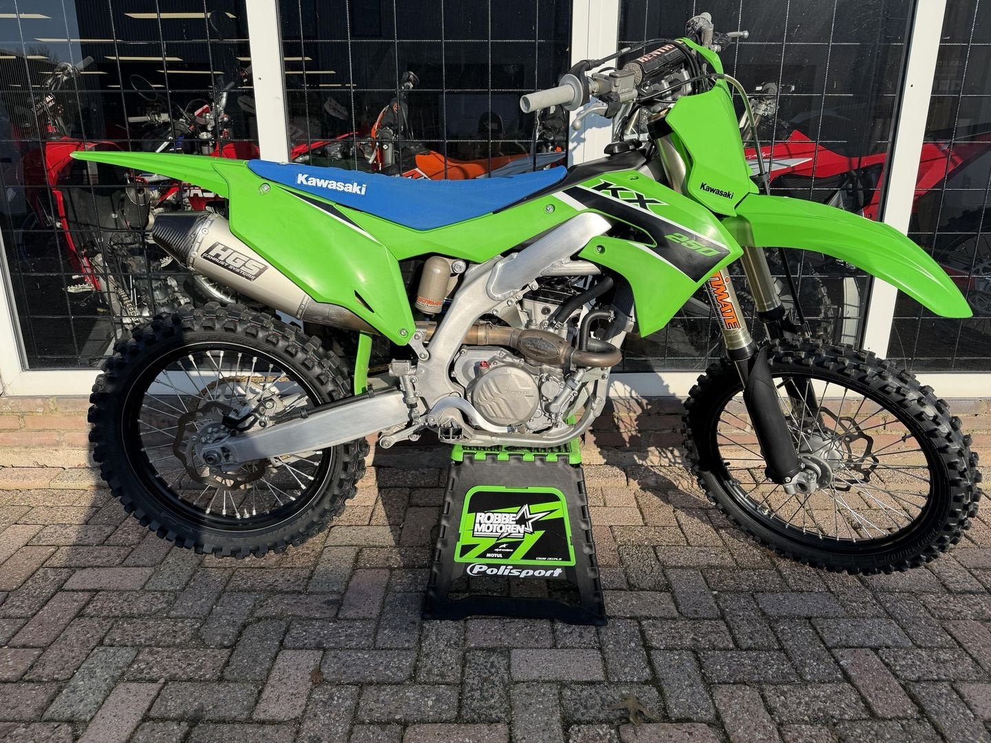 Kawasaki KX 250 F 2023 – 39 uur – HGS uitlaat, Kawasaki, Bedrijf, Onbekend, Crossmotor