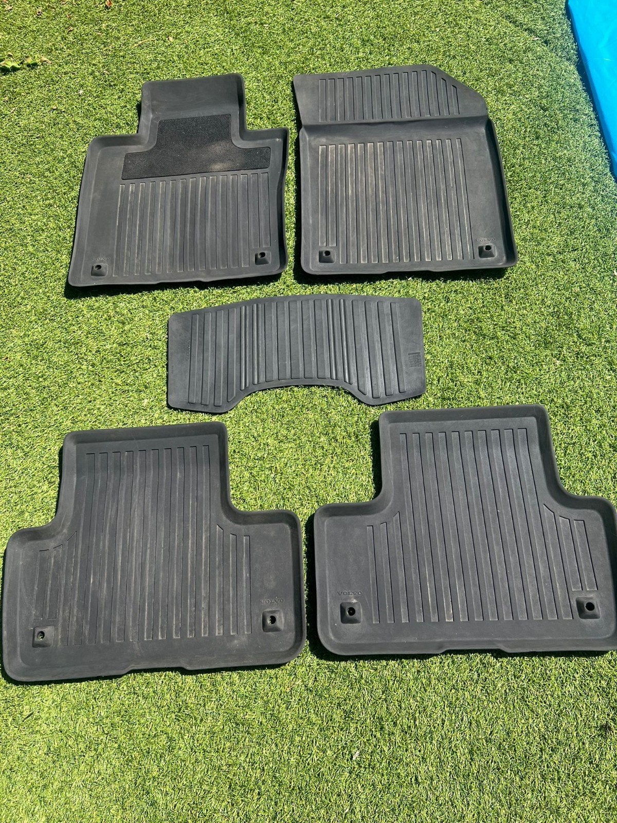 Volvo XC60 rubberen automatten set - Origineel, Ophalen of Verzenden, Gebruikt