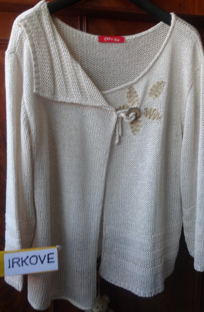 PAPRIKA HEEL LEUK VEST * Maat 4 *, Verzenden, Beige, Trui of Vest, Nieuw