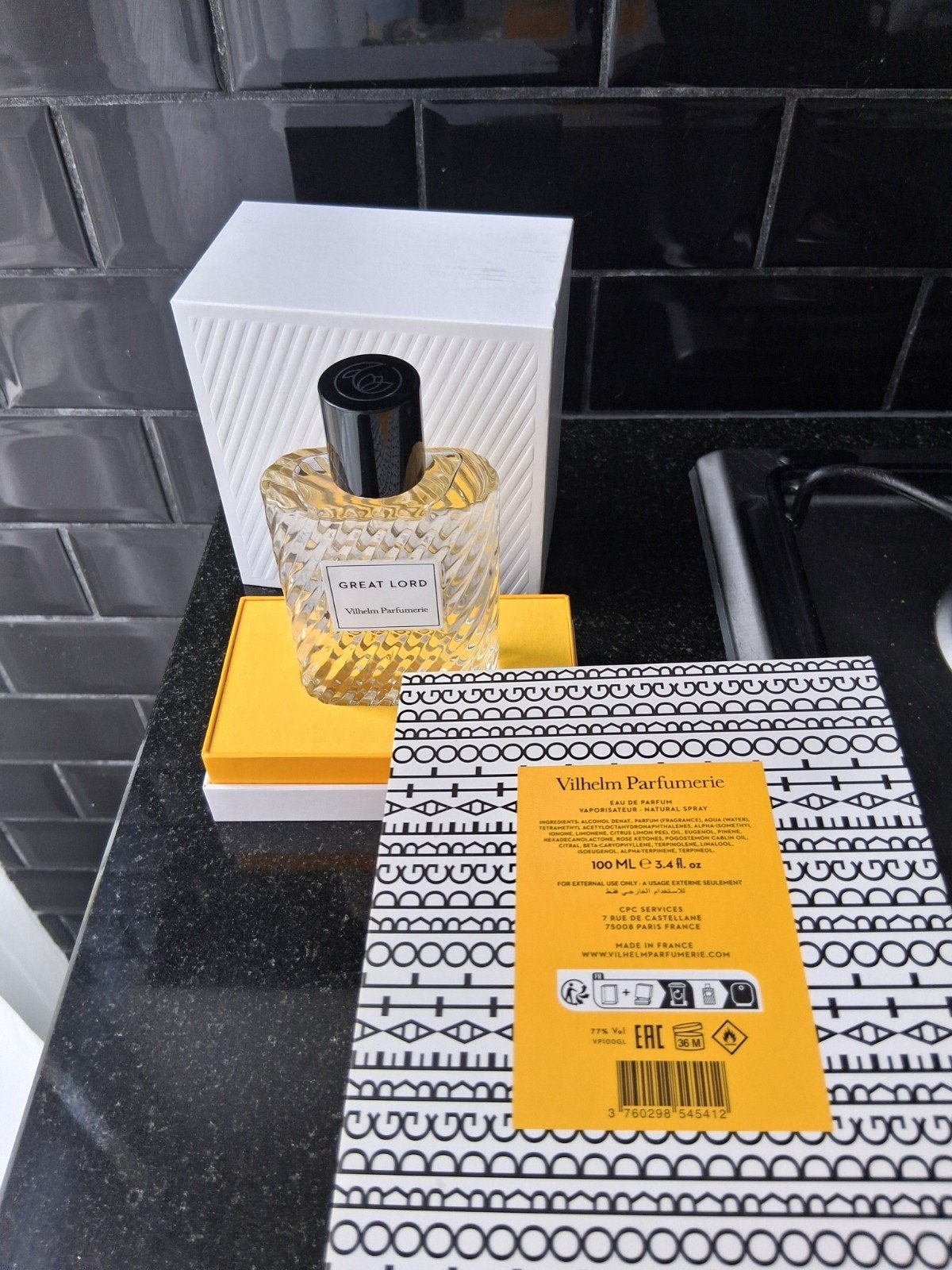 Vilhelm Parfumerie Great Lord Eau de Parfum 10ml, Sieraden, Tassen en Uiterlijk, Ophalen of Verzenden, Zo goed als nieuw