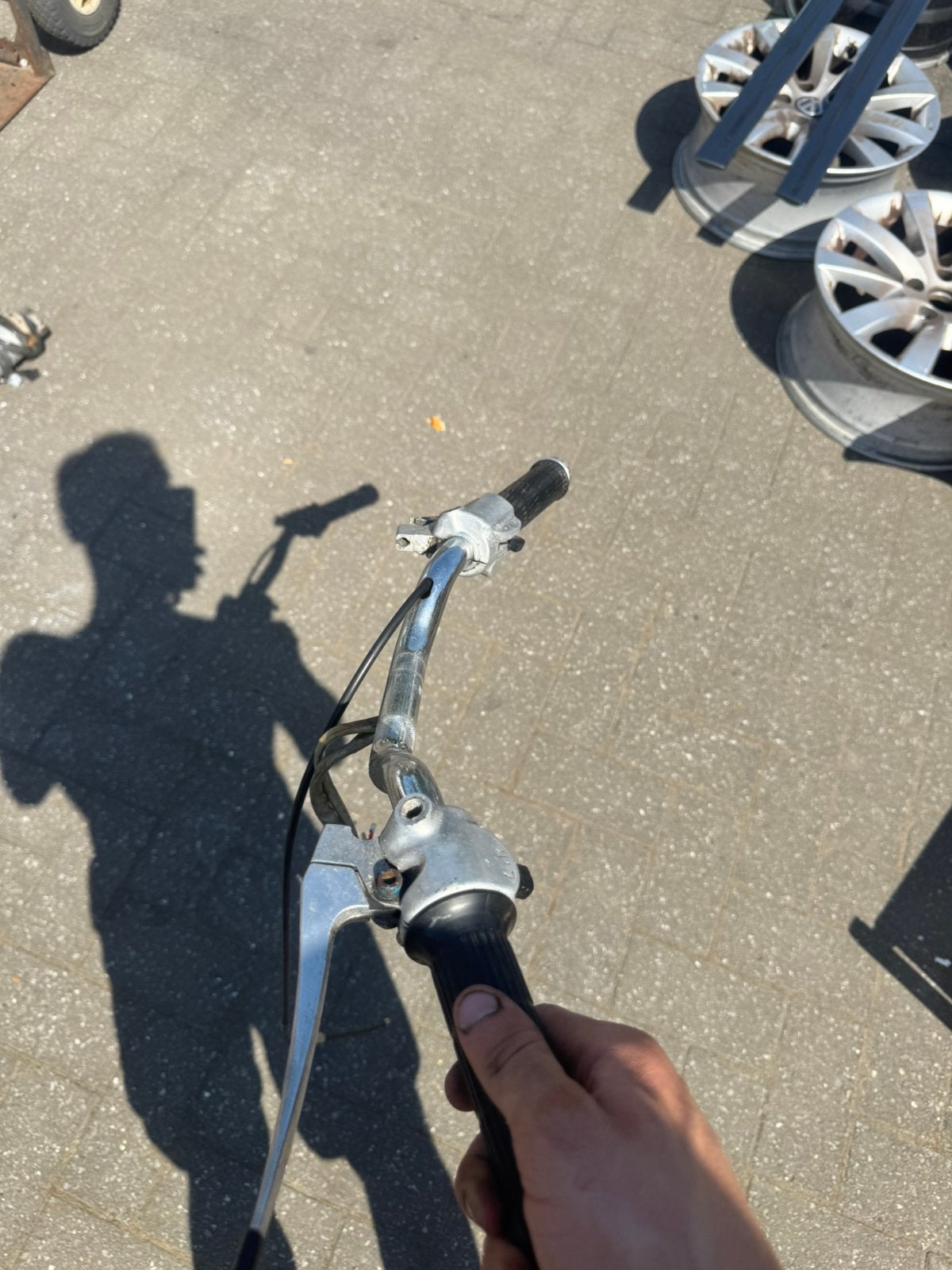 Delen honda cd50, Ophalen, Gebruikt, Uitlaat, Overige merken