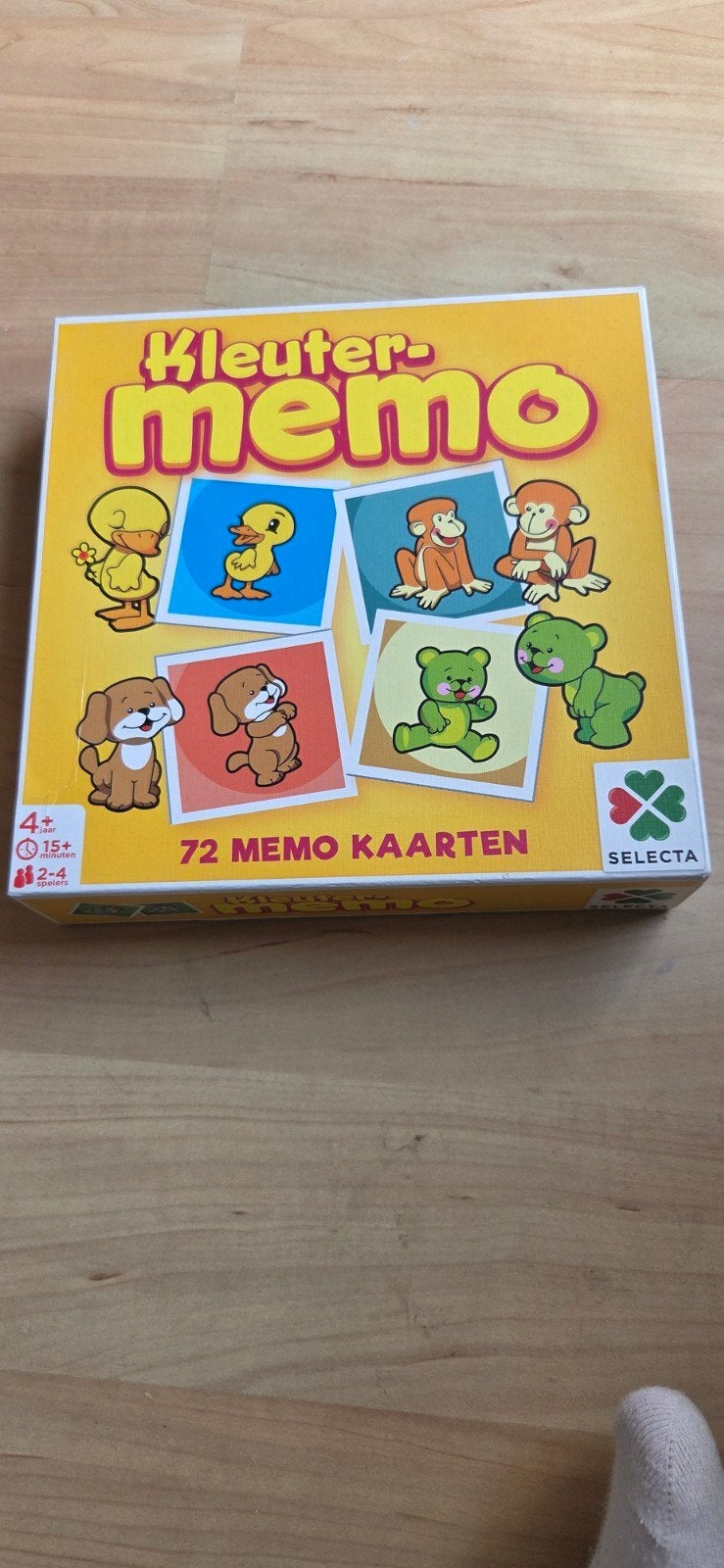 Nieuw Kleuter Memo Spel, Hobby en Vrije tijd, Gezelschapsspellen | Bordspellen, Ophalen, Nieuw