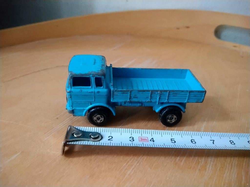 Lesney matchbox Mercedes oplader, Ophalen of Verzenden, Gebruikt, Auto
