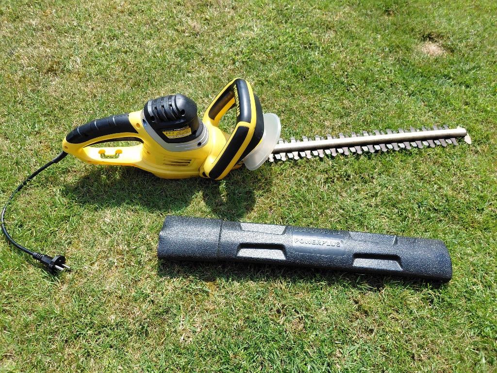 Powerplus electrische heggenschaar, Tuin en Terras, Heggenscharen, Ophalen, Gebruikt, Elektrisch, Powerplus