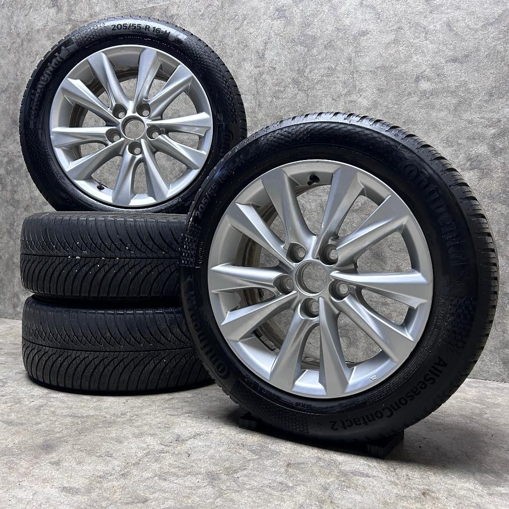 16 inch velgen +☀️ of 🌦️ banden Toyota Corolla Auris, Auto-onderdelen, Gebruikt, 16 inch, Banden en Velgen, Toyota