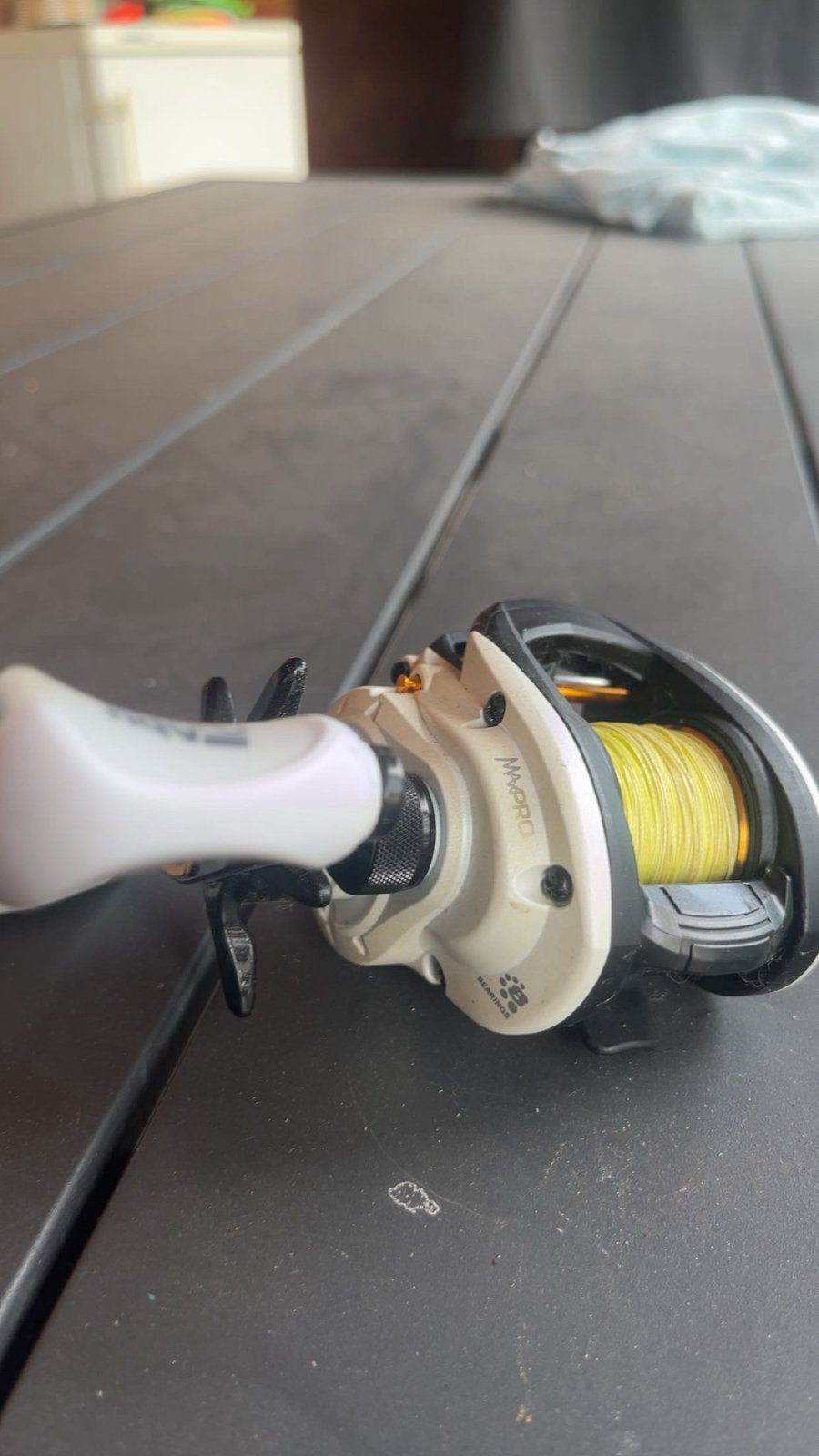 Abu garcia reel, Watersport en Boten, Hengelsport | Roofvissen, Ophalen of Verzenden, Zo goed als nieuw, Molen
