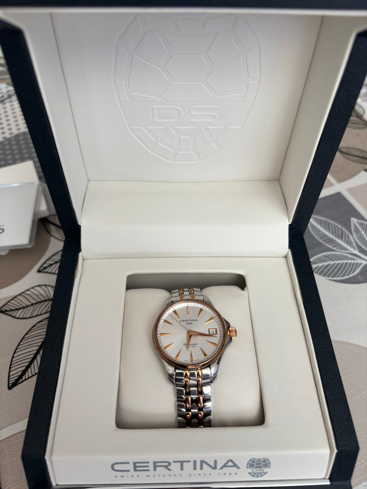 Certina DS Action Day-Date Automaat Horloge, Staal, Polshorloge, Zo goed als nieuw, Ophalen