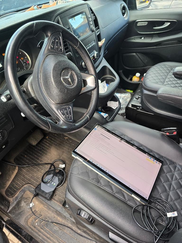 Mercedes uitlezen & diagnose (Xentry / OEM tools), Ophalen