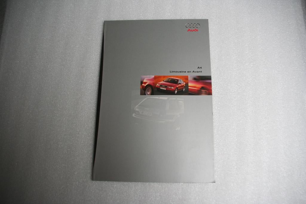 Folder Audi A4 (11-1995) (40), Ophalen of Verzenden, Nieuw, Audi