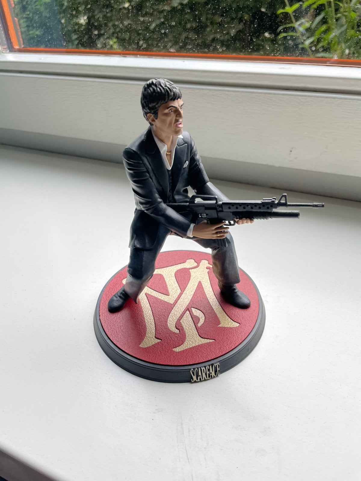 Scarface tony montana beeldje, Ophalen of Verzenden, Gebruikt, Mens