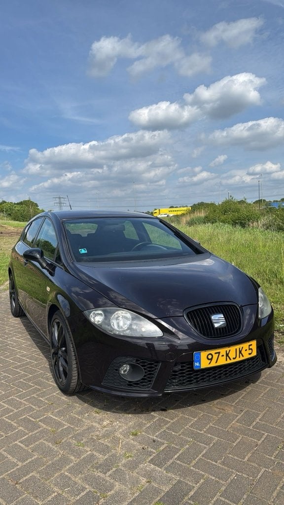 Seat Leon Cupra Limited 310, Voorwielaandrijving, Dealer onderhouden, Stof, Zwart