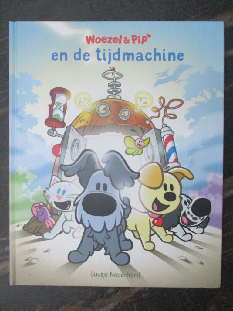 Woezel & Pip en de tijdmachine - hardcover boek, Boeken, Fictie algemeen, Jongen of Meisje, Ophalen of Verzenden, Zo goed als nieuw