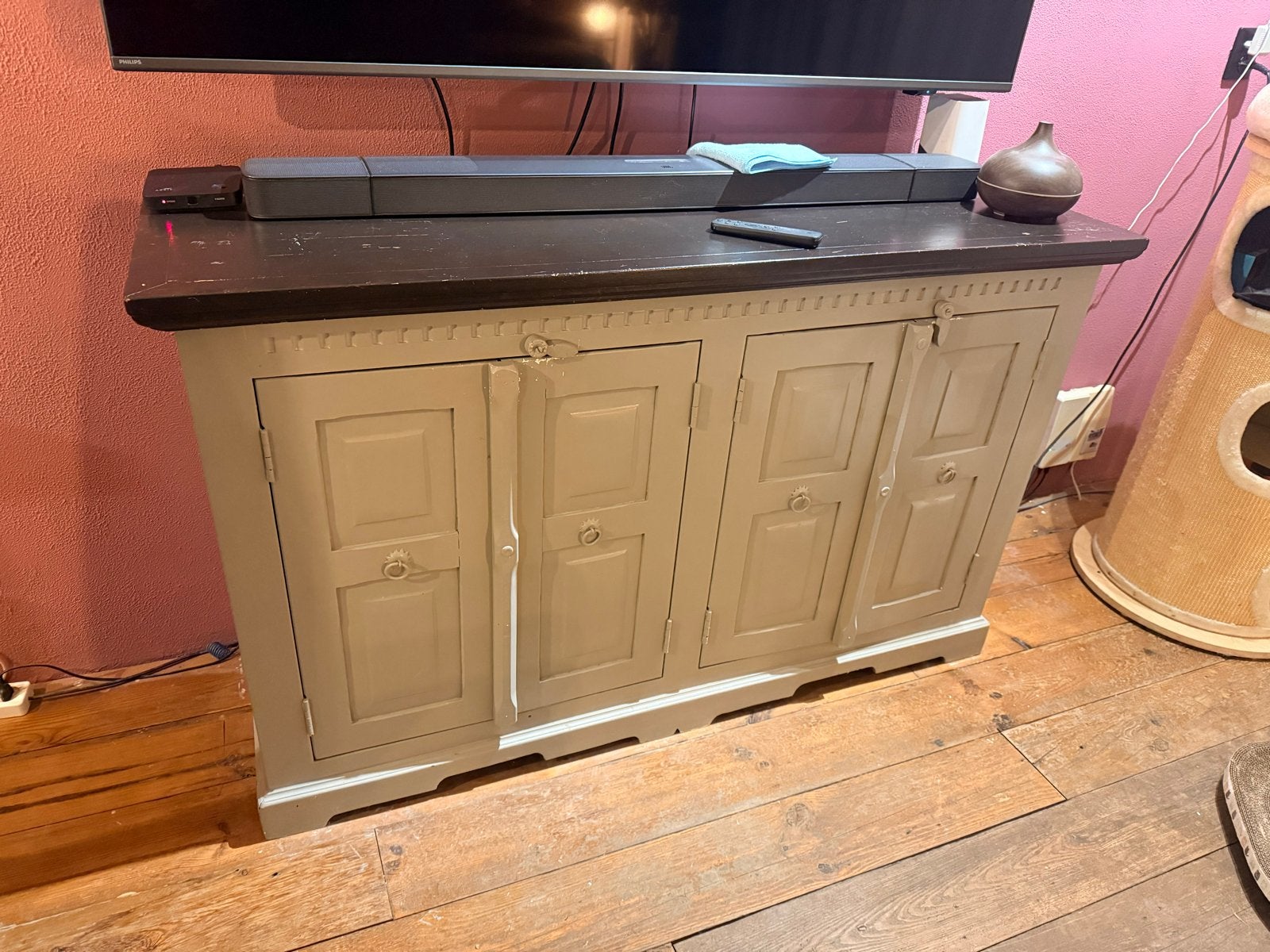 Koloniale kast 171x90x50 - Opknapper, Huis en Inrichting, Ophalen, Gebruikt, 50 tot 100 cm, 150 tot 200 cm