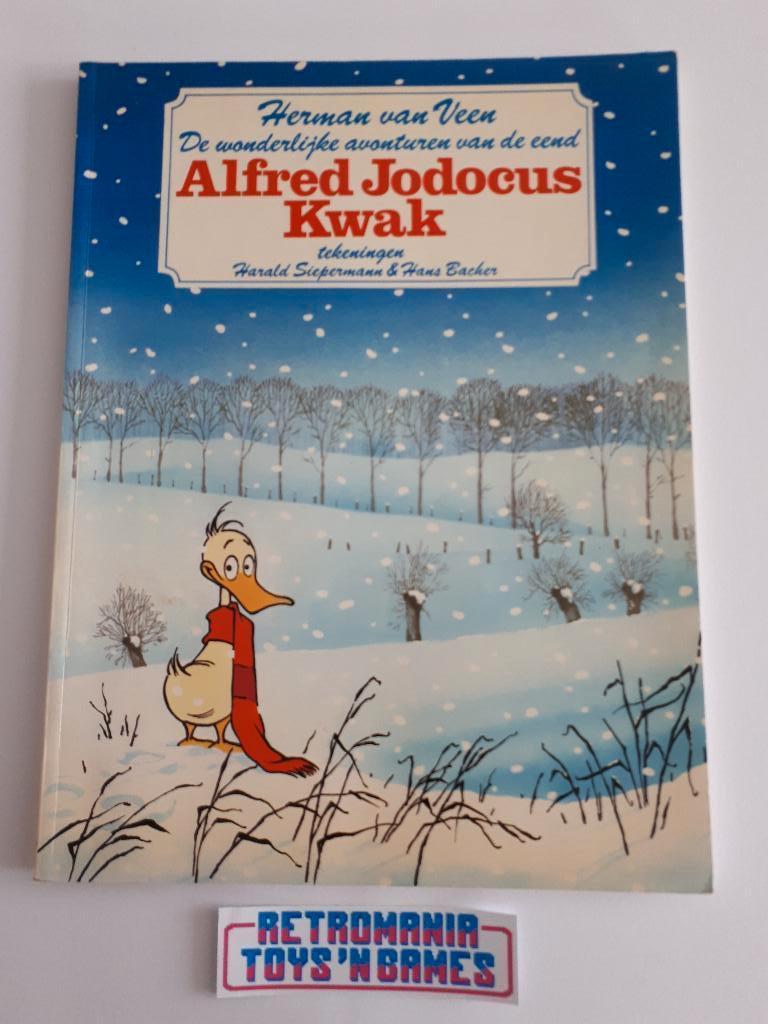 stripboek - alfred j kwak: wonderlijke avonturen van de eend, Boeken, Stripboeken, Eén stripboek, Verzenden, Gelezen