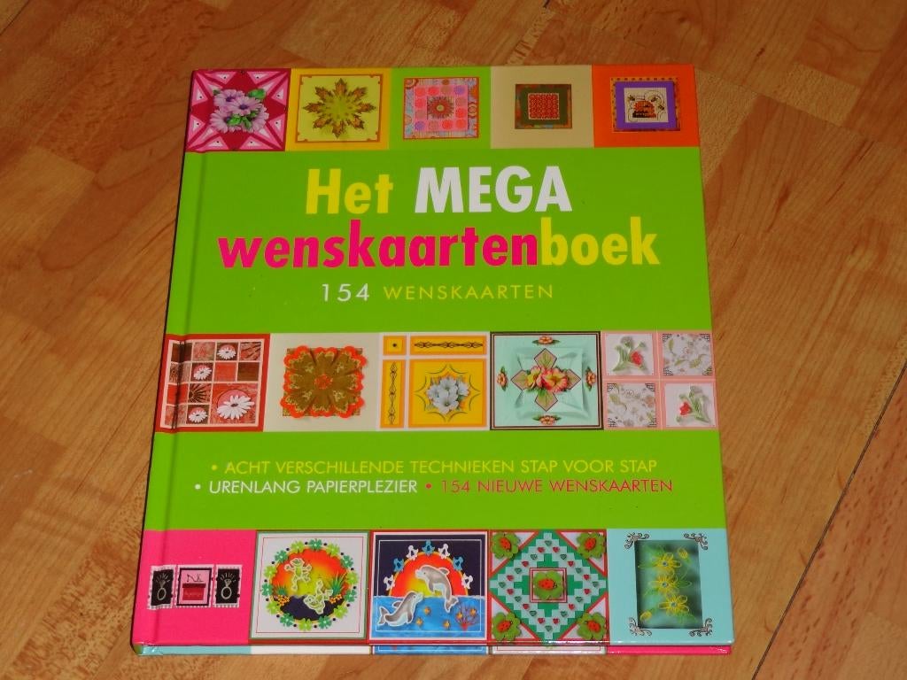 Het mega wenskaartenboek 154 wenskaarten *nieuw*, Ophalen of Verzenden, Nieuw, Overige thema's, Overige typen